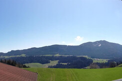 Aussicht von der Panoramahütte Erdgeschoss