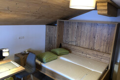 ausgeklapptes flexinno Bett