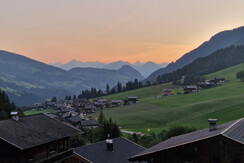 Haus Frei-Nagele_Alpbachtal_Abendstimmung Herbst
