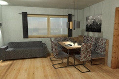 Haus Kilian_Alpbachtal_Essbereich_Wohnzimmer