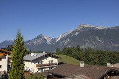Ausblick Balkon Richtung Rofangebirge