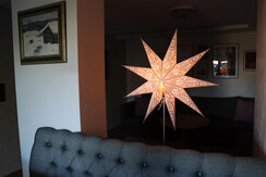 Wohnzimmer (Weihnachtsdeko)