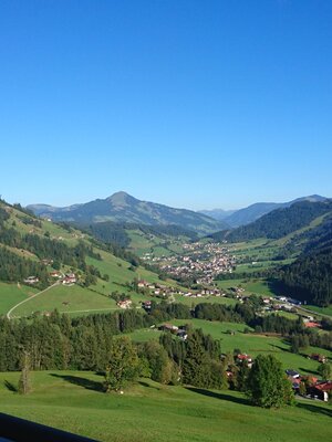 Blick von der Loyastube Oberau Sommer FG T.L. Rech