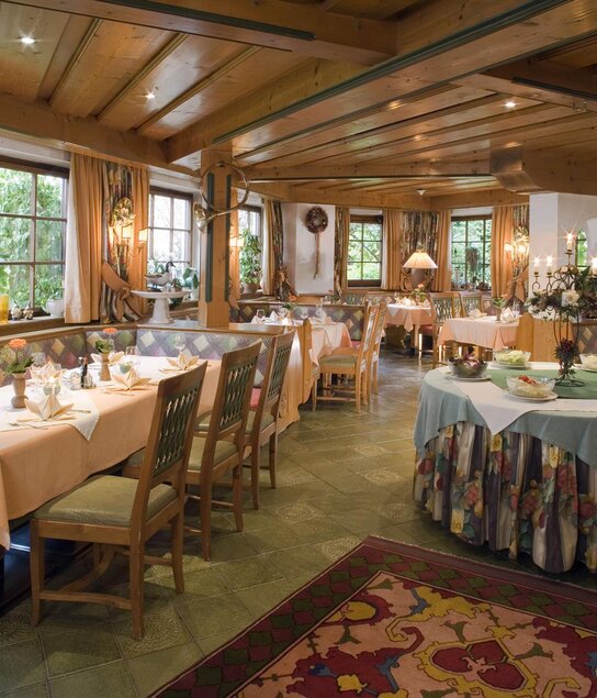 Speisesaal Gasthof Gappen | © Alp Line