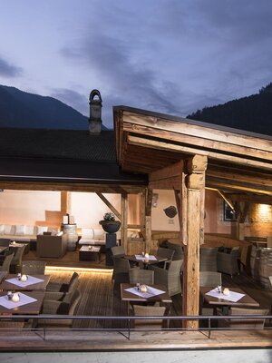 Terrasse Dachl Garten | © Hannes Sautner