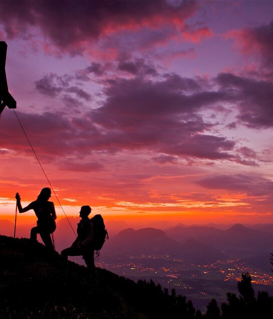 Sonnenuntergang am Voldöppberg | © Alpbachtal Tourismus / Berger Bernhard