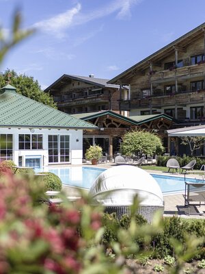 Garten Pool Hotel Pirchnerhof 4 Stern Hotel Tirol 