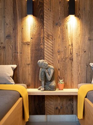 Sauna Dampfbad Ruhebereich