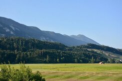 Ferienwohnung_Kramsach_Ausblick auf Felder