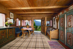 Gustls Hütte Parterre Wohnraum