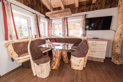 Zirbenchalet_ Wohnraum_ Rosenhof_ Alpbach