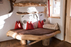 Zirbenchalet_ Wohnraum_ Rosenhof