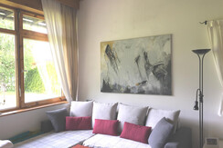 Sofa mit Schlafmöglichkeit