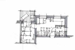 Bild_Appartement 1+2_Skizze Grundriss_Alpbachtal_z