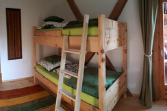 Bedroom-3 bunk bed option