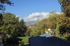 Balcony view over the valley