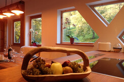 Dining place view north